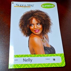 Wig - Black - Nelly Supra Wig brand - 1B - New w/tag